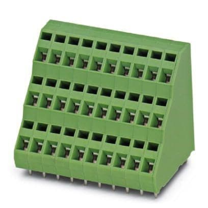 Phoenix Contact 1991684 PCB terminal block, nominal current: 12 A, rated voltage (III/2): 400 V, nominal cross section: 1.5 mm², number of potentials: 48, number of rows: 3, number of positions per row: 16, product range: ZFK3DS(A) 1,5, pitch: 5.08 mm, connection method: Spring Phoenix Contact 1991684 PCB terminal block, nominal current: 12 A, rated voltage (III/2): 400 V, nominal cross section: 1.5 mm², number of potentials: 48, number of rows: 3, number of positions per row: 16, product range: ZFK3DS(A) 1,5, pitch: 5.08 mm, connection method: Spring