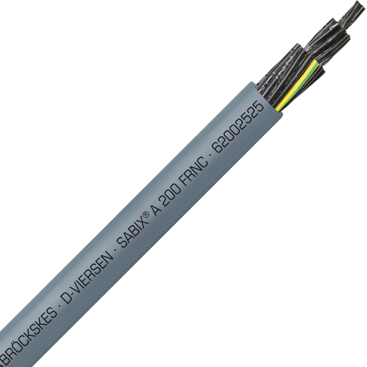 SAB 62002525 SABIX A 200 FRNC - 14 AWG/25c, low smoke halogen free flame retardant flexible SABIX control cable, CE, RoHS SAB 62002525 SABIX A 200 FRNC - 14 AWG/25c, low smoke halogen free flame retardant flexible SABIX control cable, CE, RoHS