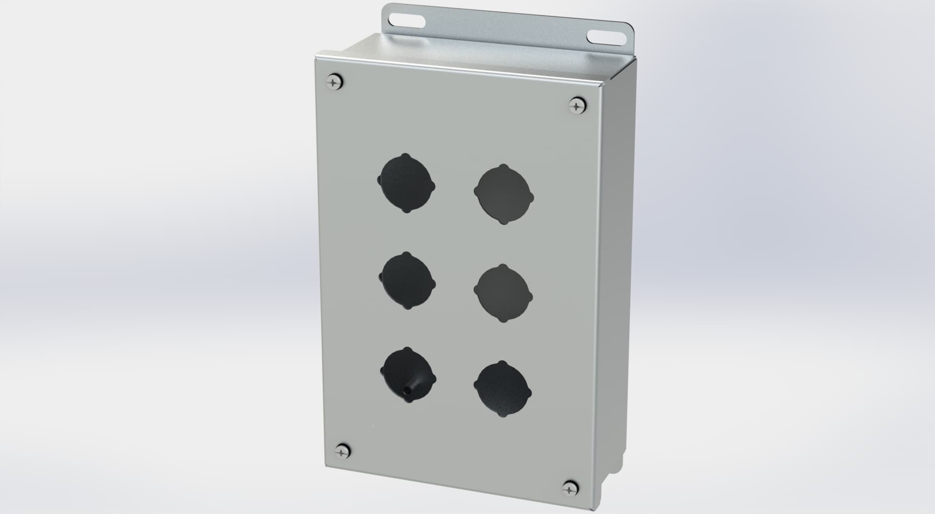 Saginaw Control SCE-6PBSS S.S. PB Enclosure, Height:9.50", Width:6.25", Depth:3.00", #4 brushed finish on all exterior surfaces. Saginaw Control SCE-6PBSS S.S. PB Enclosure, Height:9.50", Width:6.25", Depth:3.00", #4 brushed finish on all exterior surfaces.