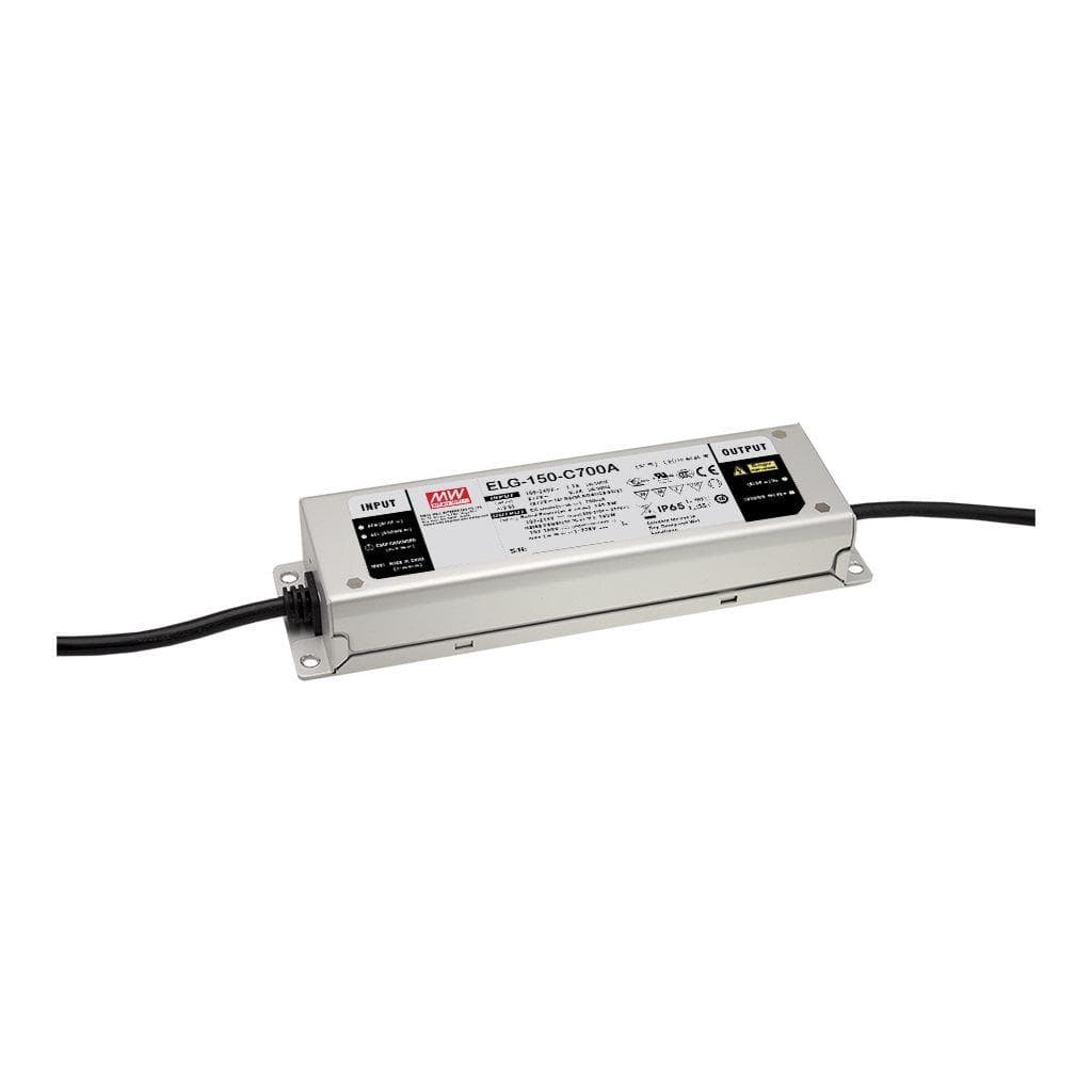 MEAN WELL ELG-150-C1750-3Y AC-DC Single output LED Driver (CC) with PFC; 3 wire input; Output 86VDC at 1.75A; CC fixed output; IP67; Cable output MEAN WELL ELG-150-C1750-3Y AC-DC Single output LED Driver (CC) with PFC; 3 wire input; Output 86VDC at 1.75A; CC fixed output; IP67; Cable output