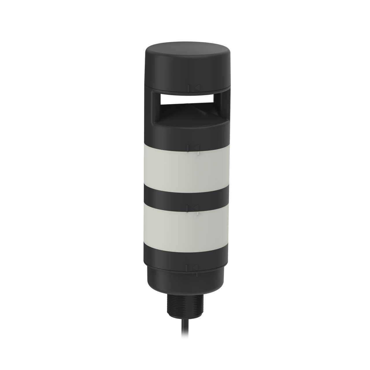 Banner TL70GRAP TL70 Tower Light; Black Housing: 2-Color Programmable Audible Indicator; Voltage: 12-30 V dc; Environmental Rating: IP50; Input: Bimodal; Colors: Green Red; 2 m (6.5 ft) Integral Cable Banner TL70GRAP TL70 Tower Light; Black Housing: 2-Color Programmable Audible Indicator; Voltage: 12-30 V dc; Environmental Rating: IP50; Input: Bimodal; Colors: Green Red; 2 m (6.5 ft) Integral Cable