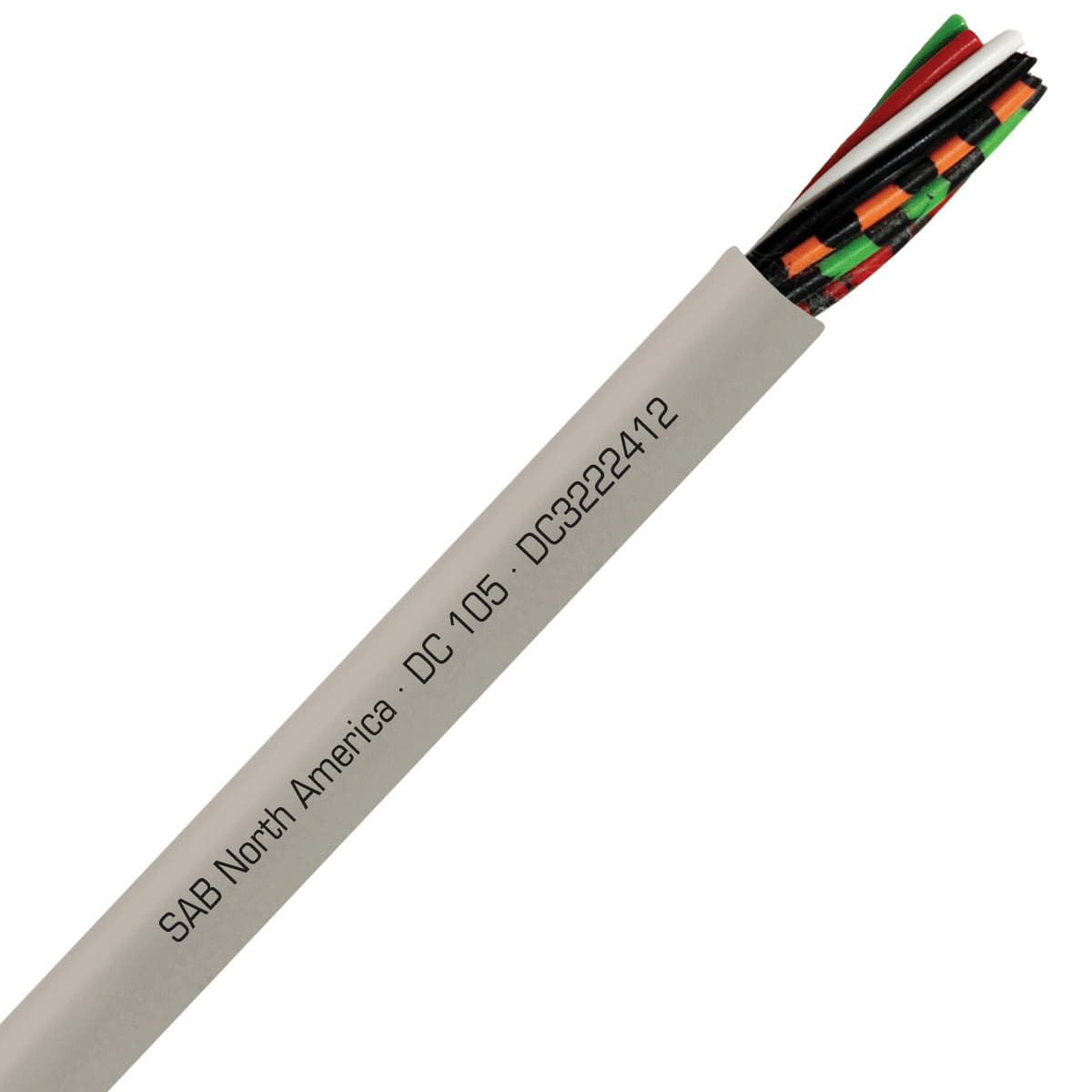 SAB DC3222412 DC 105 - 24 AWG/12c, flexible oil resistant data cable, UL, CSA, CE, RoHS SAB DC3222412 DC 105 - 24 AWG/12c, flexible oil resistant data cable, UL, CSA, CE, RoHS