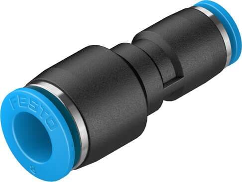 Festo 130606 push-in connector QS-8-4 reducing. Size: Standard, Nominal size: 2,3 mm, Assembly position: Any, Container size: 10, Design structure: Push/pull principle Festo 130606 push-in connector QS-8-4 reducing. Size: Standard, Nominal size: 2,3 mm, Assembly position: Any, Container size: 10, Design structure: Push/pull principle