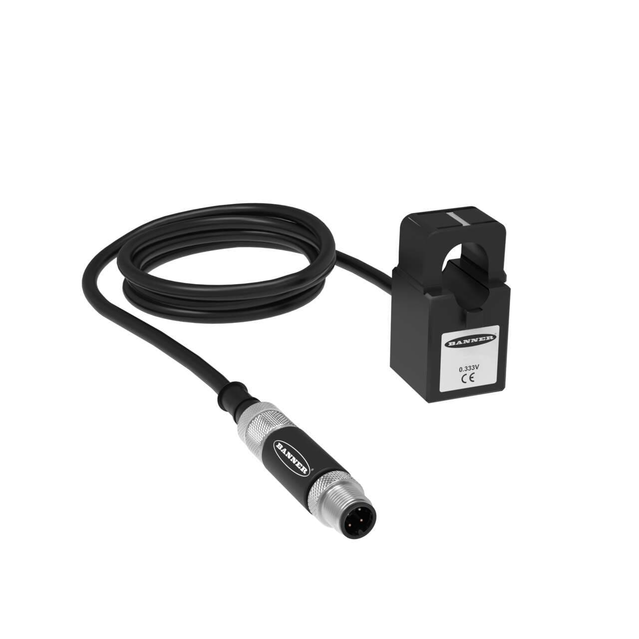 Banner S15C-CT-MQ S15C Series: In-Line Converter w/ Current Transformers; Voltage: 10-30 V dc; IP65/IP67/IP68; Input: Current Transformer; Output: Modbus; Female-Male 4-pin M12 QD Banner S15C-CT-MQ S15C Series: In-Line Converter w/ Current Transformers; Voltage: 10-30 V dc; IP65/IP67/IP68; Input: Current Transformer; Output: Modbus; Female-Male 4-pin M12 QD
