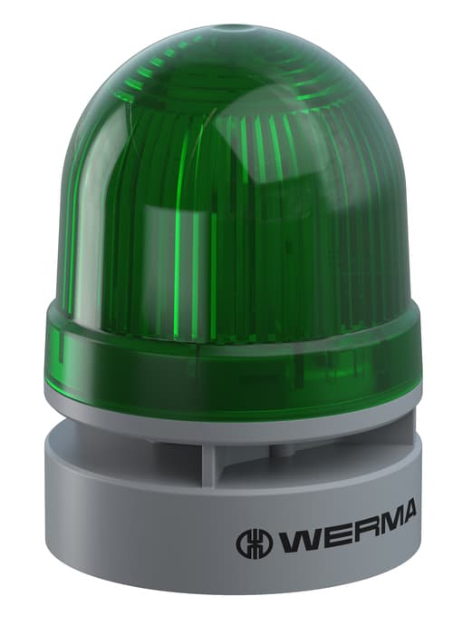 Werma 460.220.75 Mini TwinFLASH Combi 24VAC/DC GN Werma 460.220.75 Mini TwinFLASH Combi 24VAC/DC GN