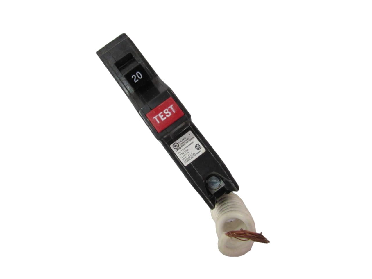 Eaton CHB120GF CHB120GF Eaton - Eaton CH thermal magnetic circuit breaker,Ground fault circuit breaker,High intensity discharge,20 A,10 kAIC,Single-pole,120/240 V,#14-8 AWG,CHB,CH Loadcenters Eaton CHB120GF CHB120GF Eaton - Eaton CH thermal magnetic circuit breaker,Ground fault circuit breaker,High intensity discharge,20 A,10 kAIC,Single-pole,120/240 V,#14-8 AWG,CHB,CH Loadcenters