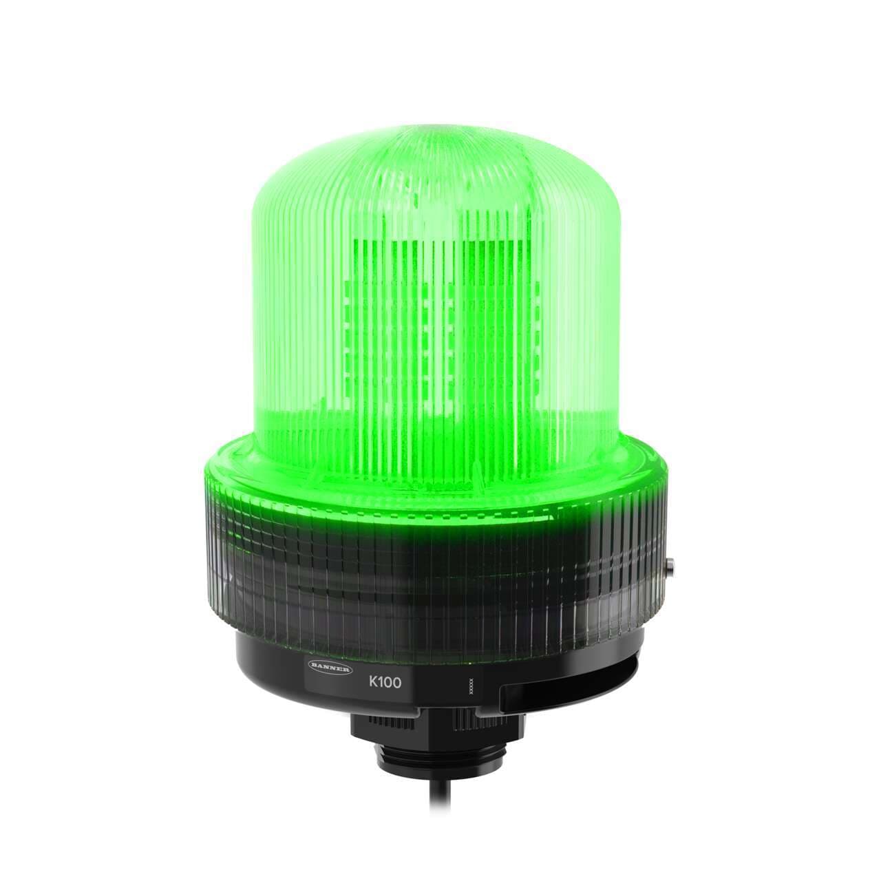 Banner K100PBLZGYRA Banner K100PBLZGYRA - K100 Pro Daylight Visible: 3 Color Beacon; 100-240 V ac; Polycarbonate; IP66, IP69K; Green, Yellow, Red; Audible; 2 m (6.5 ft) Integral Cable Banner K100PBLZGYRA Banner K100PBLZGYRA - K100 Pro Daylight Visible: 3 Color Beacon; 100-240 V ac; Polycarbonate; IP66, IP69K; Green, Yellow, Red; Audible; 2 m (6.5 ft) Integral Cable