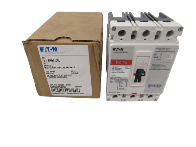 EHD3100L Part Image. Manufactured by Eaton.