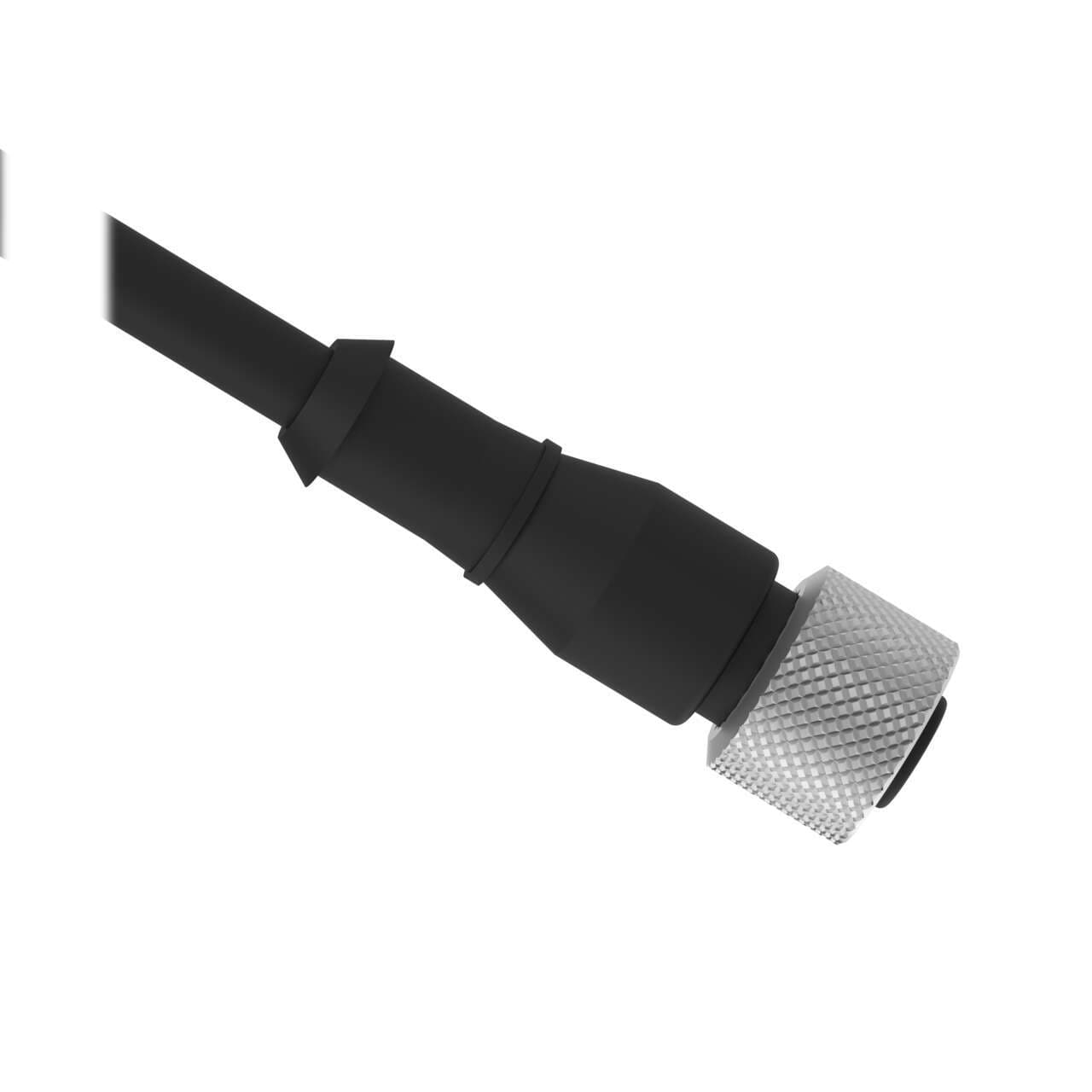 Banner MQDC1-530 Cordset: Single Ended M12; 5-pin Straight Female; 9 m (29.53 ft) 5x22 Black PVC Jacket; Nickel-Plated Brass Coupling Nut Banner MQDC1-530 Cordset: Single Ended M12; 5-pin Straight Female; 9 m (29.53 ft) 5x22 Black PVC Jacket; Nickel-Plated Brass Coupling Nut