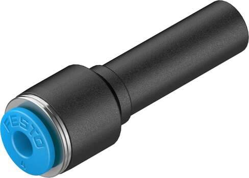 Festo 130622 push-in connector QS-8H-4 with push-in sleeve. Size: Standard, Nominal size: 2,4 mm, Assembly position: Any, Container size: 10, Design structure: Push/pull principle Festo 130622 push-in connector QS-8H-4 with push-in sleeve. Size: Standard, Nominal size: 2,4 mm, Assembly position: Any, Container size: 10, Design structure: Push/pull principle