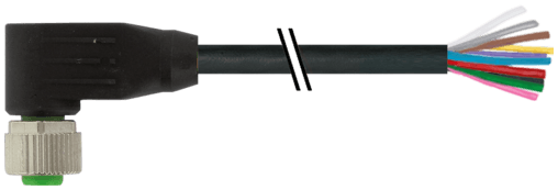 Murr Elektronik 7000-19061-7023000 7000-19061-7023000 Murrelektronik - M12 female 90° with cable, PVC-OB 12x0,14 black 30m Murr Elektronik 7000-19061-7023000 7000-19061-7023000 Murrelektronik - M12 female 90° with cable, PVC-OB 12x0,14 black 30m