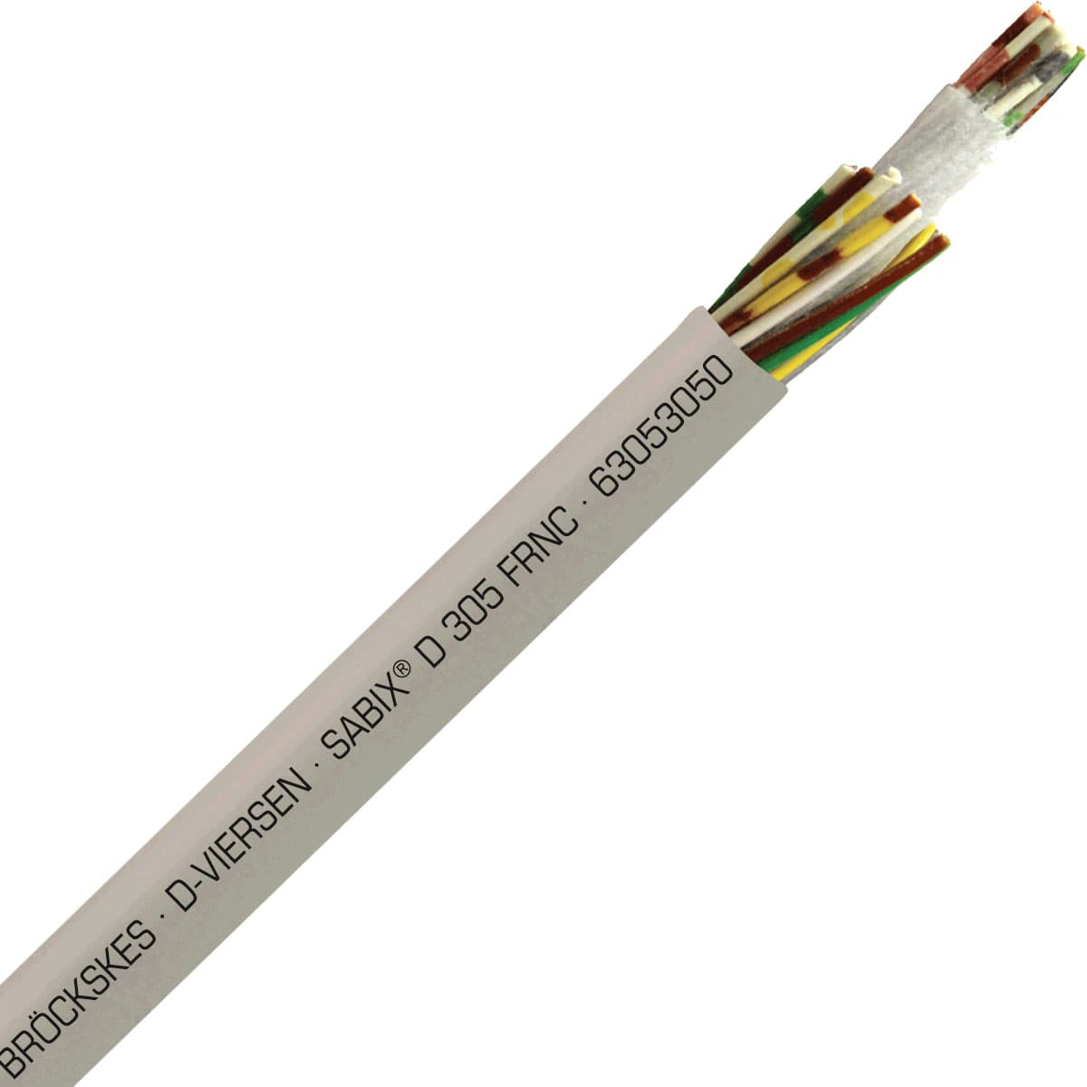 SAB 63053050 SABIX D 305 FRNC - 20 AWG/30c, halogen-free flame retardant flexible SABIX data cable, CE, RoHS SAB 63053050 SABIX D 305 FRNC - 20 AWG/30c, halogen-free flame retardant flexible SABIX data cable, CE, RoHS