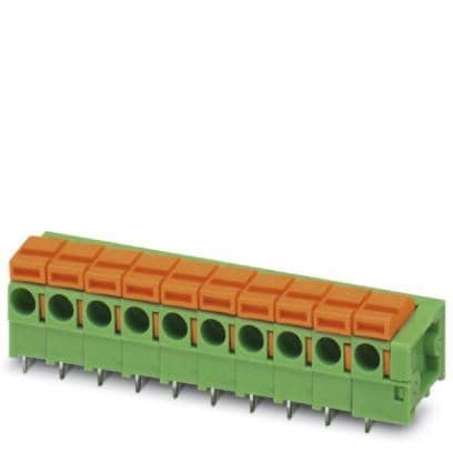Phoenix Contact 1890358 PCB terminal block, nominal current: 15 A, rated voltage (III/2): 400 V, nominal cross section: 1.5 mm², number of potentials: 8, number of rows: 1, number of positions per row: 8, product range: FFKDS(A)/H1, pitch: 5.08 mm, connection method: Push-in sp Phoenix Contact 1890358 PCB terminal block, nominal current: 15 A, rated voltage (III/2): 400 V, nominal cross section: 1.5 mm², number of potentials: 8, number of rows: 1, number of positions per row: 8, product range: FFKDS(A)/H1, pitch: 5.08 mm, connection method: Push-in sp