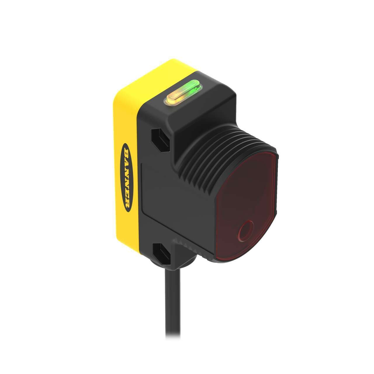 Banner QS30LDQPMA WORLD-BEAM QS30: Laser Diffuse (Class 1); Range: 400 mm; Input: 10-30 V dc; Output: Bipolar: 1 NPN; 1 PNP; 150 mm (6 in) M12 PUR Pigtail QD Banner QS30LDQPMA WORLD-BEAM QS30: Laser Diffuse (Class 1); Range: 400 mm; Input: 10-30 V dc; Output: Bipolar: 1 NPN; 1 PNP; 150 mm (6 in) M12 PUR Pigtail QD