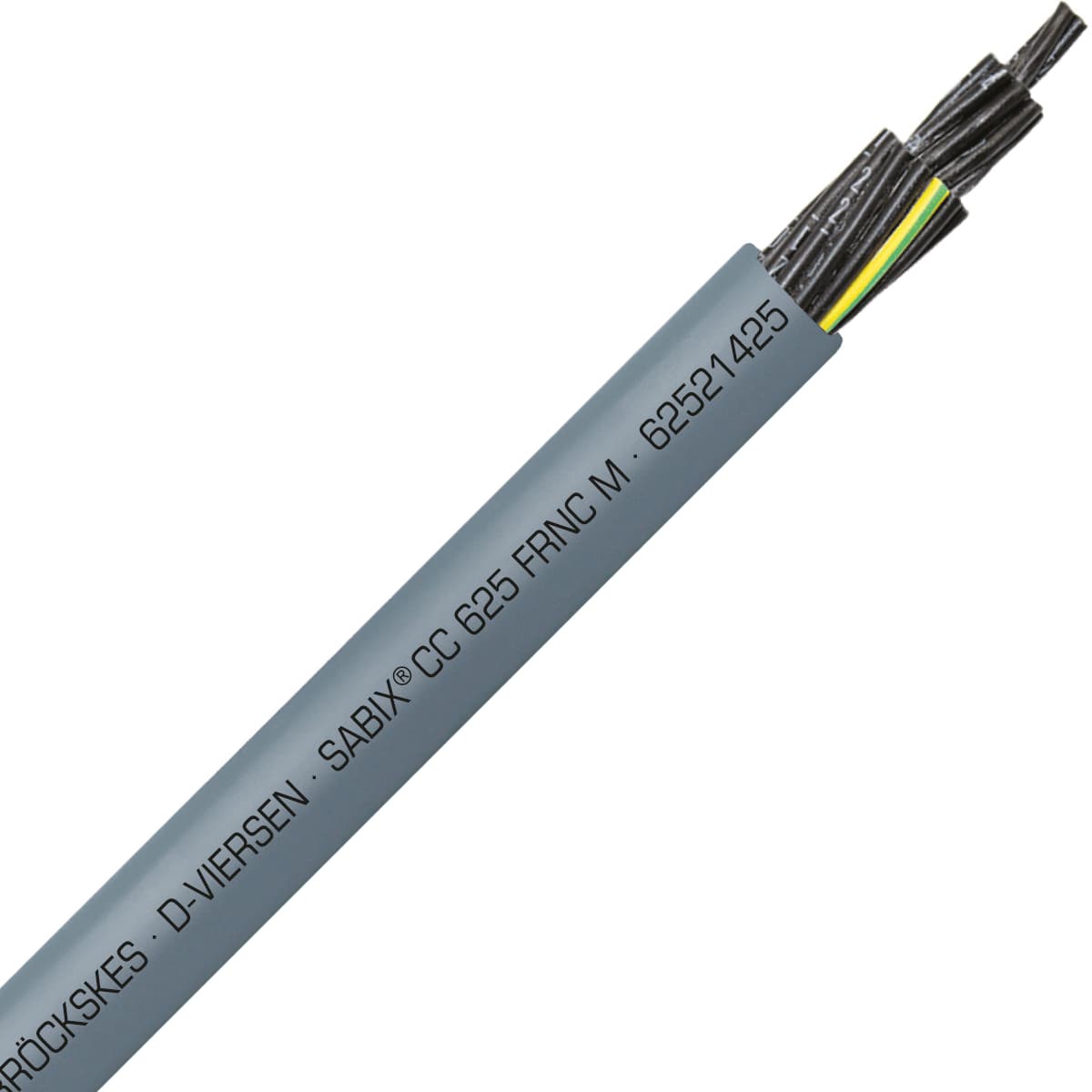 SAB 62521425 SABIX CC 625 FRNC M - 14 AWG/25c, halogen-free flame retardant flexible control cable, UL, CSA, CE, RoHS SAB 62521425 SABIX CC 625 FRNC M - 14 AWG/25c, halogen-free flame retardant flexible control cable, UL, CSA, CE, RoHS