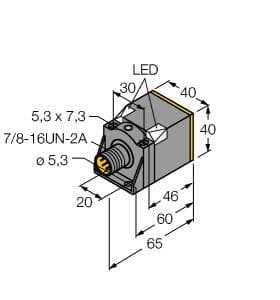 Turck NI35U-CK40-ADZ30X2-B1131 NI35U-CK40-ADZ30X2-B1131 Turck - NI35U-CK40-ADZ30X2-B1131 Inductive Sensor, With Extended Switching Distance Turck NI35U-CK40-ADZ30X2-B1131 NI35U-CK40-ADZ30X2-B1131 Turck - NI35U-CK40-ADZ30X2-B1131 Inductive Sensor, With Extended Switching Distance