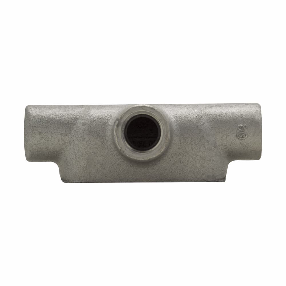 Eaton T107 Eaton Crouse-Hinds series Condulet Form 7 conduit outlet body, Feraloy iron alloy, T shape, 4" Eaton T107 Eaton Crouse-Hinds series Condulet Form 7 conduit outlet body, Feraloy iron alloy, T shape, 4"