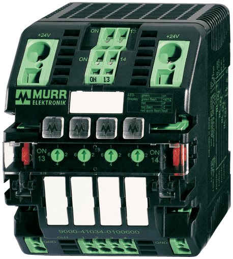 Murr Elektronik 9000-41034-0100400 9000-41034-0100400 Murrelektronik - MICO electronic circuit protection, 4 CHANNELS, IN: 24 V DC OUT: 24 V DC / 1-2-3-4 A Murr Elektronik 9000-41034-0100400 9000-41034-0100400 Murrelektronik - MICO electronic circuit protection, 4 CHANNELS, IN: 24 V DC OUT: 24 V DC / 1-2-3-4 A