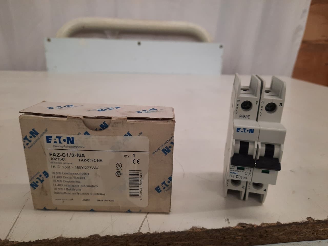 Eaton FAZ-C1/2-NA FAZ-C1/2-NA Eaton - UL 489 Industrial Miniature Circuit Breakers - Supplementary Protector Eaton FAZ-C1/2-NA FAZ-C1/2-NA Eaton - UL 489 Industrial Miniature Circuit Breakers - Supplementary Protector