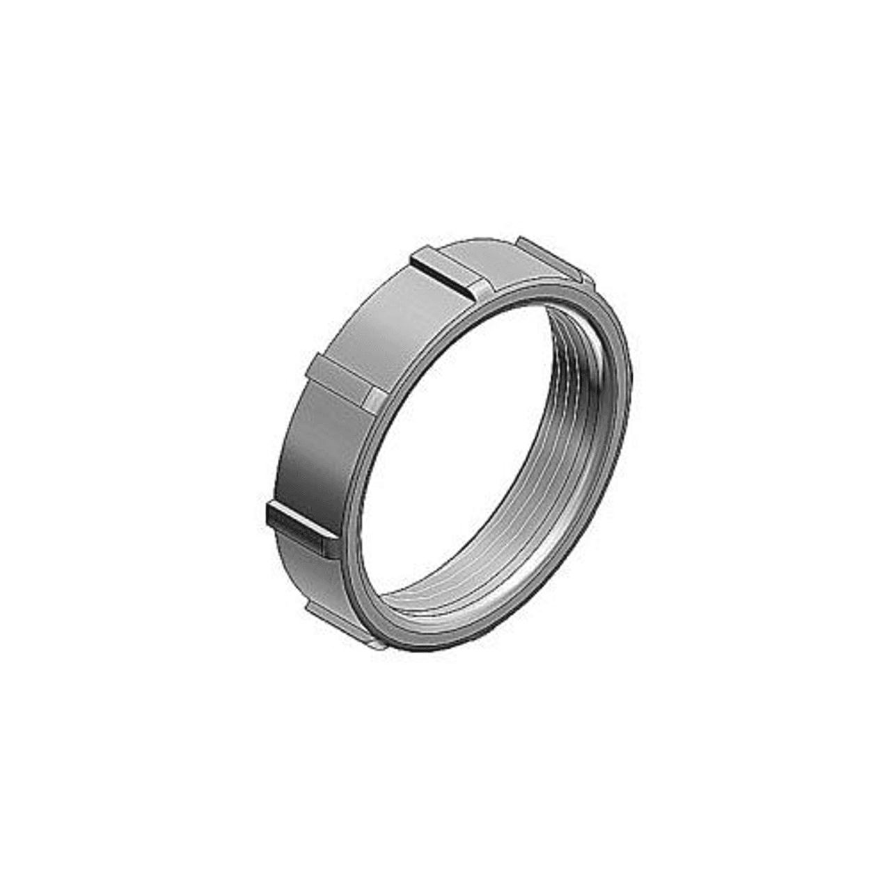 Thomas & Betts 122AL 1/2", Aluminum, Non-Insulated Throat, Threaded Female Thomas & Betts 122AL 1/2", Aluminum, Non-Insulated Throat, Threaded Female