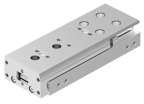 Festo 8078837 mini slide DGST-8-50-E1A Stroke: 50 mm, Piston diameter: 8 mm, Operating mode of drive unit: Yoke, Cushioning: Elastomer cushioning, at both ends, stroke not adjustable, Assembly position: Any Festo 8078837 mini slide DGST-8-50-E1A Stroke: 50 mm, Piston diameter: 8 mm, Operating mode of drive unit: Yoke, Cushioning: Elastomer cushioning, at both ends, stroke not adjustable, Assembly position: Any
