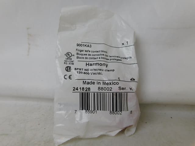 9001KA3 Part Image. Manufactured by Schneider Electric.