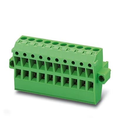 Phoenix Contact 1720217 PCB connector, nominal cross section: 2.5 mm², color: black, nominal current: 12 A, rated voltage (III/2): 320 V, contact surface: Tin, type of contact: Female connector, number of potentials: 4, number of rows: 1, number of positions: 4, number of conne Phoenix Contact 1720217 PCB connector, nominal cross section: 2.5 mm², color: black, nominal current: 12 A, rated voltage (III/2): 320 V, contact surface: Tin, type of contact: Female connector, number of potentials: 4, number of rows: 1, number of positions: 4, number of conne