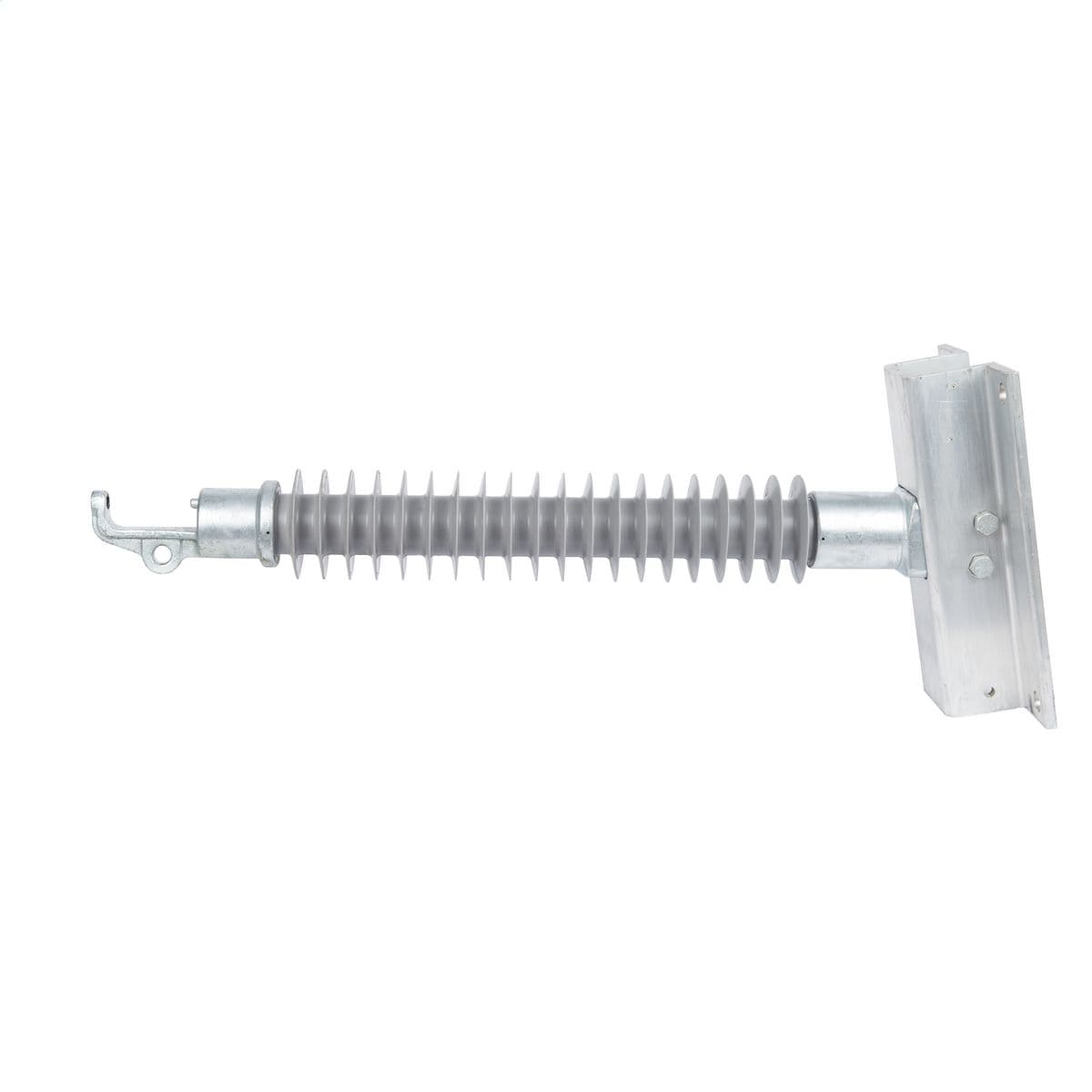 Hubbell P300057S1040 3.0" Line Post, Hor. clamp top, Steel flat base 14" CL - 1" bolts ; Made from hydrophobic silicone polymer ; Hubbell P300057S1040 3.0" Line Post, Hor. clamp top, Steel flat base 14" CL - 1" bolts ; Made from hydrophobic silicone polymer ;