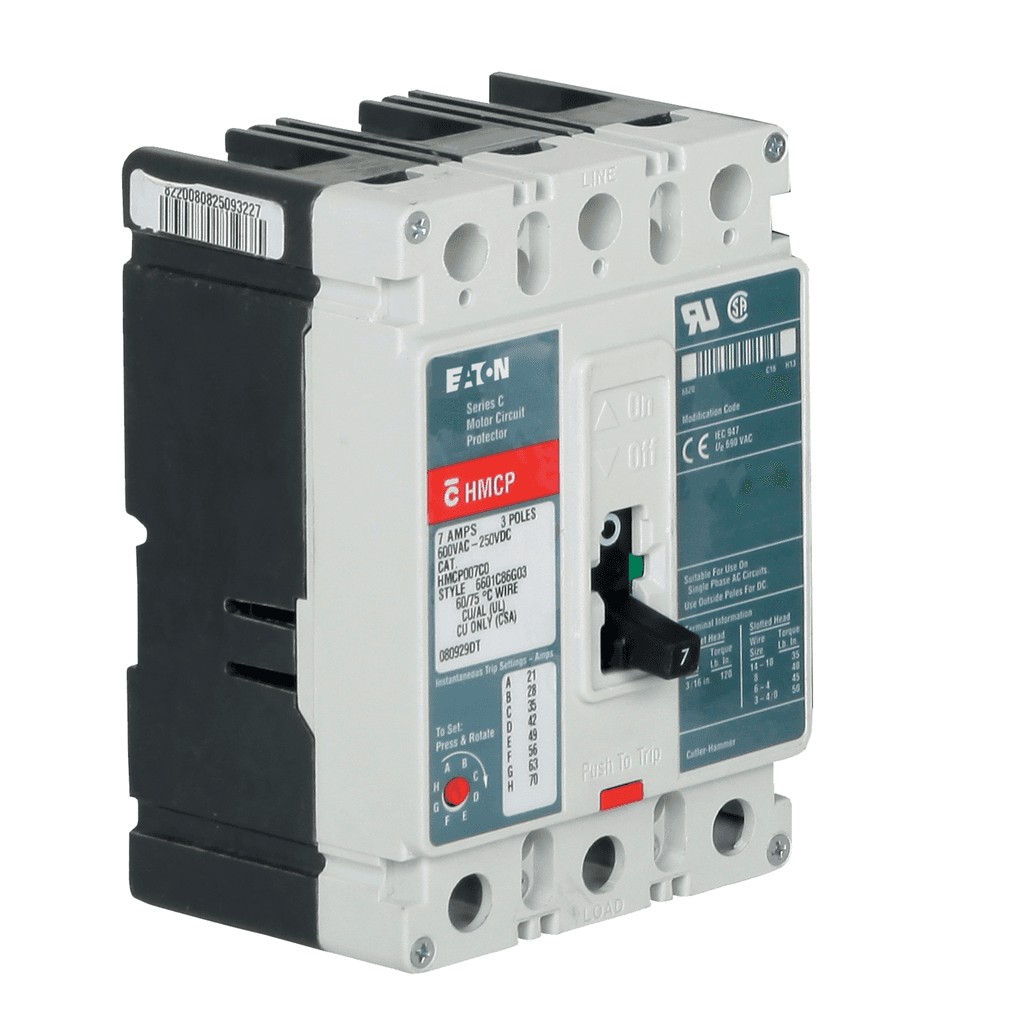Cutler-Hammer HMCP100R3S05 HMCP100R3S05 Cutler-Hammer - Eaton Series C motor circuit protector Cutler-Hammer HMCP100R3S05 HMCP100R3S05 Cutler-Hammer - Eaton Series C motor circuit protector