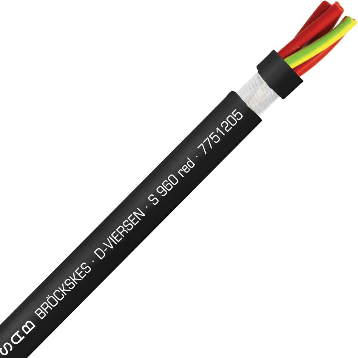 SAB 7751205 S 960 - 12 AWG/5c, oil resistant continuous flex PVC control cable for small bending radius, UL, CSA, CE, RoHS SAB 7751205 S 960 - 12 AWG/5c, oil resistant continuous flex PVC control cable for small bending radius, UL, CSA, CE, RoHS
