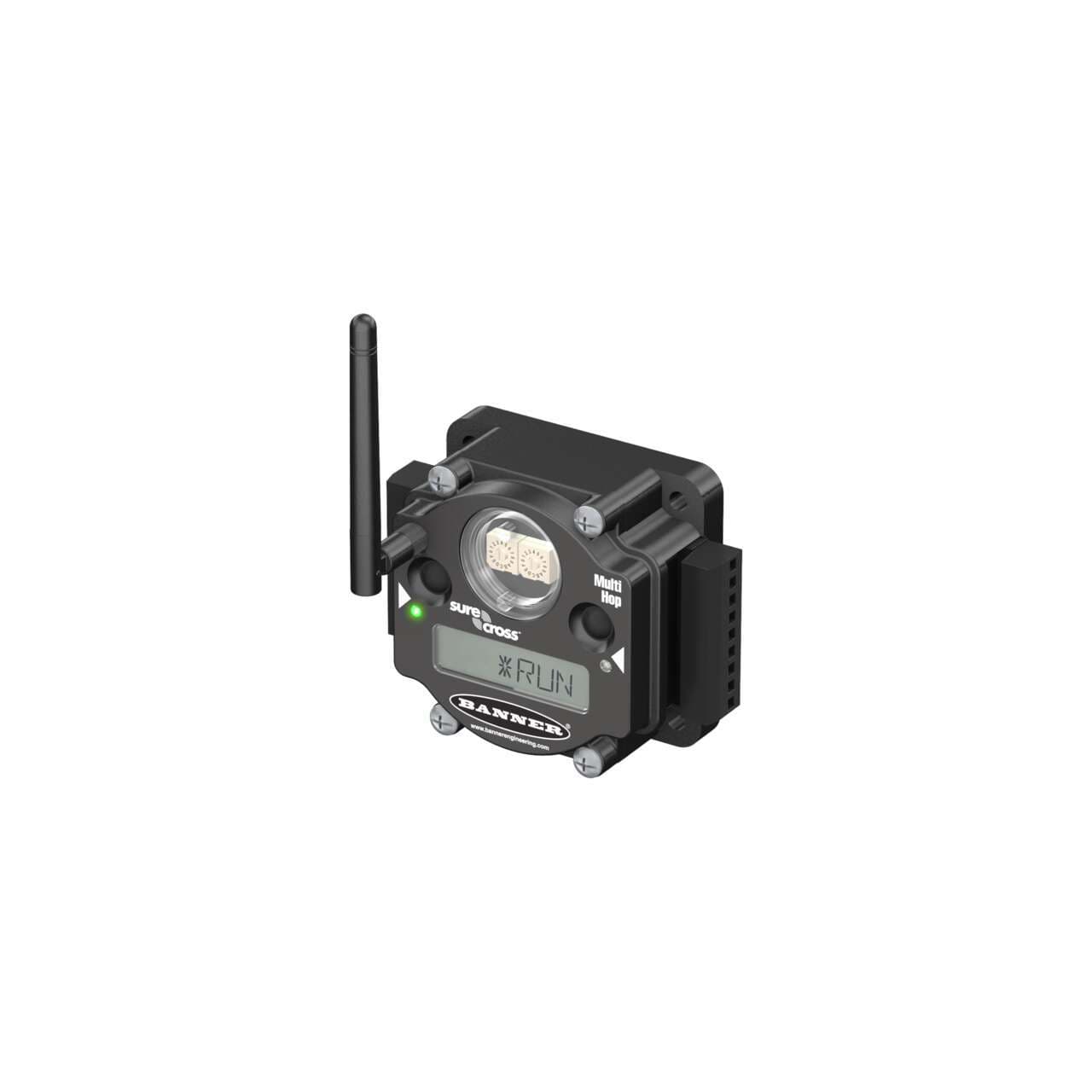 Banner DX80DR2M-H5C MultiHop 2.4 GHz 65 mW IP20; FlexPower External Antenna RS485; Inputs: 4 Discrete 4 Analog; Outputs: 2 Discrete; External Terminals Banner DX80DR2M-H5C MultiHop 2.4 GHz 65 mW IP20; FlexPower External Antenna RS485; Inputs: 4 Discrete 4 Analog; Outputs: 2 Discrete; External Terminals
