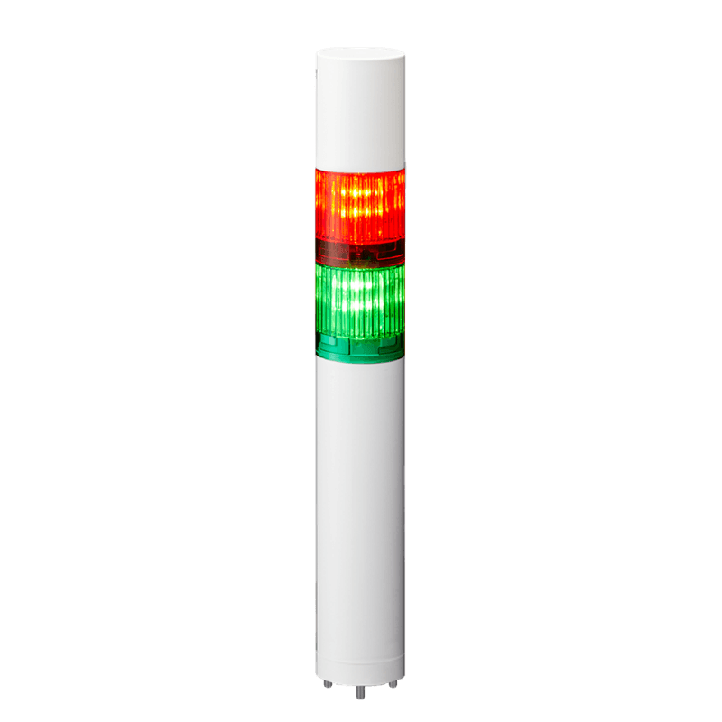 Patlite LR4-2M2WJBW-RG 40mm, 2-tier Signal Tower, 100-240V AC, Direct Mount with Cable, Flashing/Buzzer, Off-white Body, Red and Green LED Modules Patlite LR4-2M2WJBW-RG 40mm, 2-tier Signal Tower, 100-240V AC, Direct Mount with Cable, Flashing/Buzzer, Off-white Body, Red and Green LED Modules