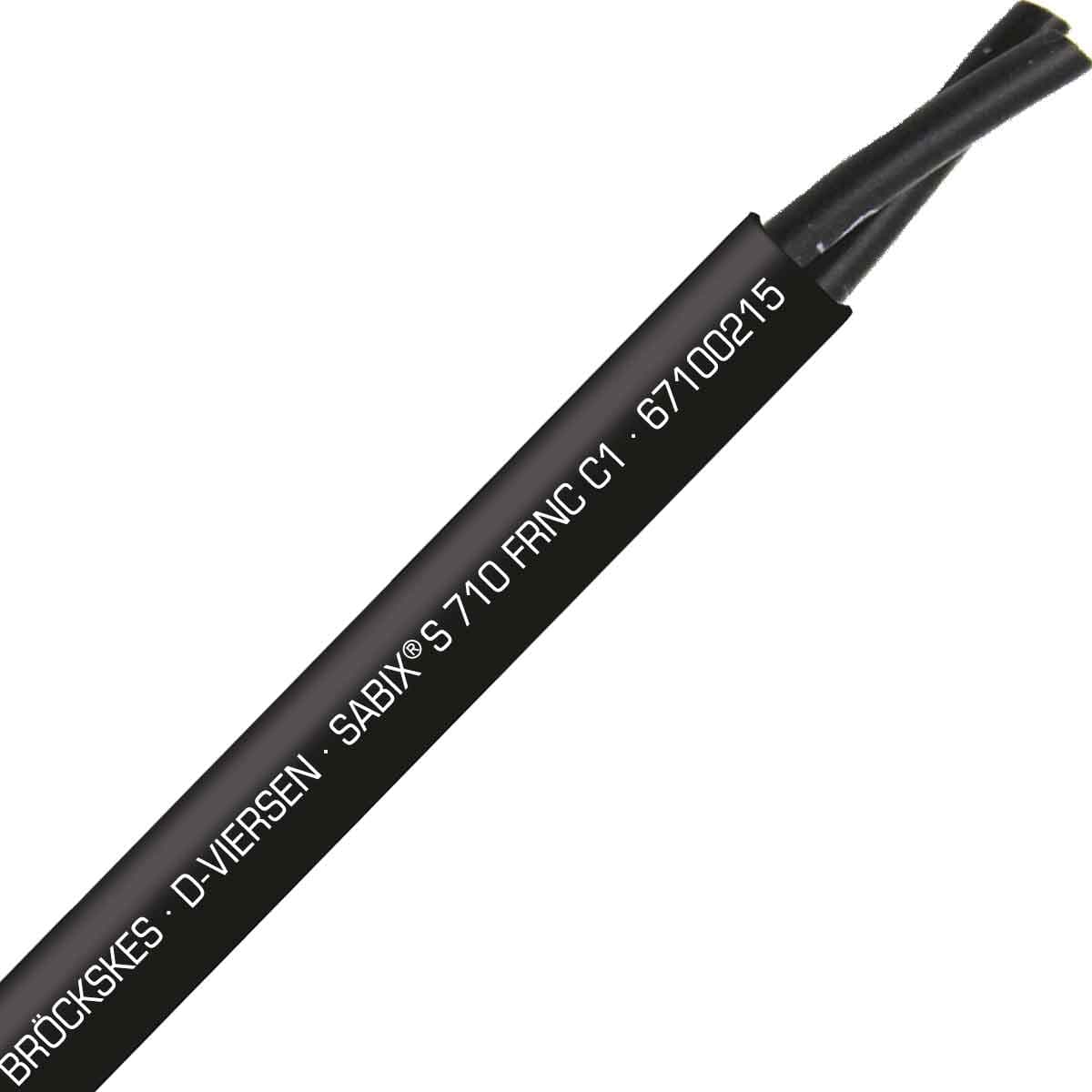 SAB 67100215 SABIX S 710 FRNC C1 - 16 AWG/2c, halogen-free flame retardant continuous flex control cable, CE, RoHS SAB 67100215 SABIX S 710 FRNC C1 - 16 AWG/2c, halogen-free flame retardant continuous flex control cable, CE, RoHS