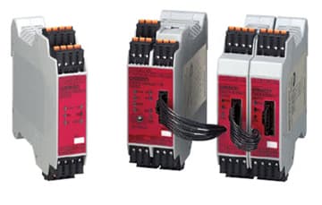 Omron G9SX-AD322-T15-RT DC24 G9SX-AD322-T15-RT DC24, Safety Modules, Mounting: DIN rail, Operating Voltage: 24 VDC, Inputs: 1 or 2 channels, Dry Contact / PNP Omron G9SX-AD322-T15-RT DC24 G9SX-AD322-T15-RT DC24, Safety Modules, Mounting: DIN rail, Operating Voltage: 24 VDC, Inputs: 1 or 2 channels, Dry Contact / PNP