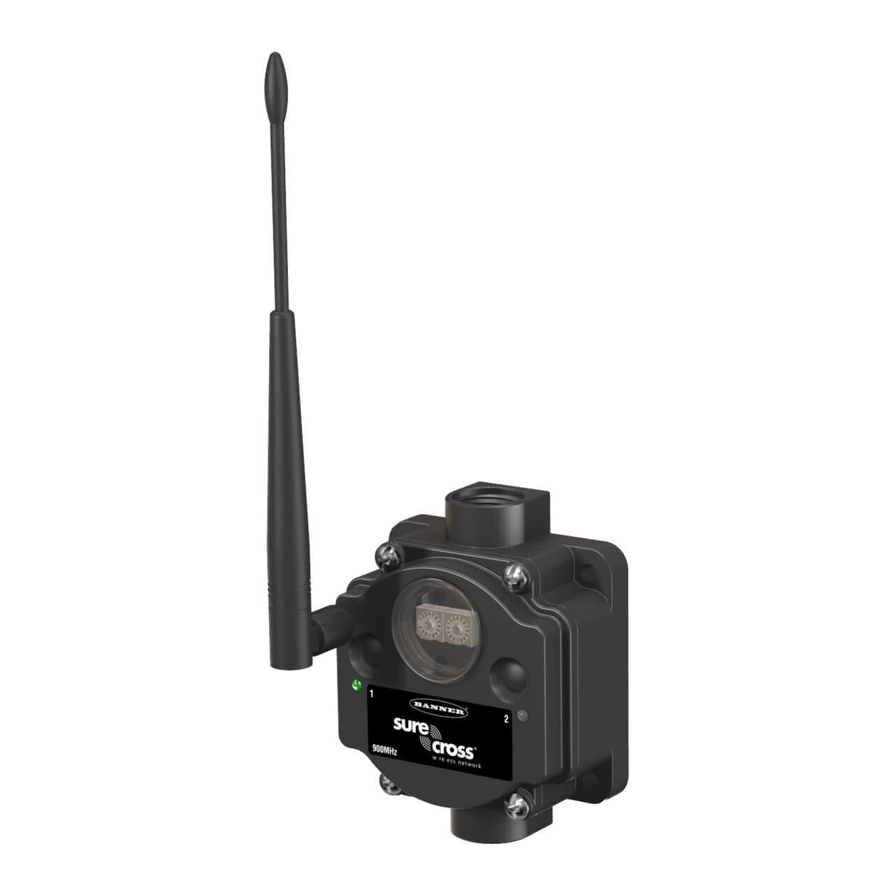 Banner DX80N9X6S-PM8L PM Series Node; 900 MHz IP67, NEMA 6; Inputs: Six Sourcing/PNP Discrete; Outputs: Six Sourcing/PNP Discrete; No LCD Screen Banner DX80N9X6S-PM8L PM Series Node; 900 MHz IP67, NEMA 6; Inputs: Six Sourcing/PNP Discrete; Outputs: Six Sourcing/PNP Discrete; No LCD Screen