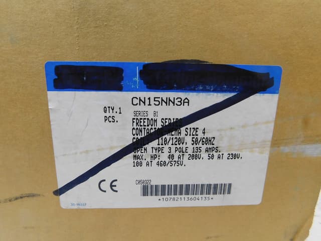 CN15NN3A Part Image. Manufactured by Eaton.