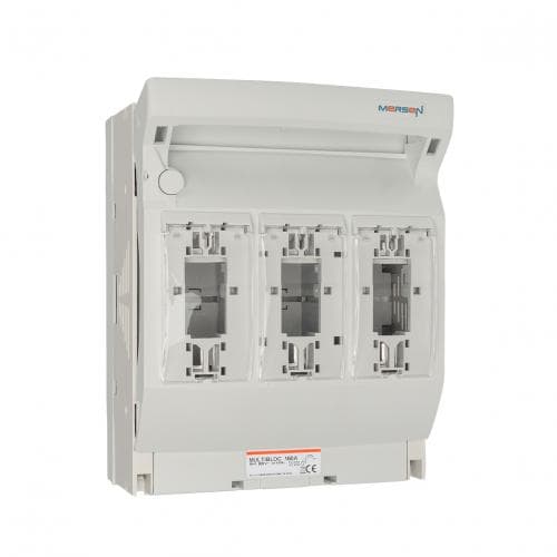 Mersen D1069365 MULTIBLOC 1.ST8 size 1 / 160A, 3-pole AC 800V, clamp strap 1.000.420 Mersen D1069365 MULTIBLOC 1.ST8 size 1 / 160A, 3-pole AC 800V, clamp strap 1.000.420