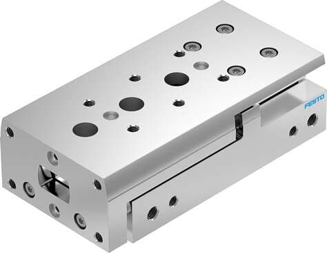 Festo 8078842 mini slide DGST-10-40-E1A Stroke: 40 mm, Piston diameter: 10 mm, Operating mode of drive unit: Yoke, Cushioning: Elastomer cushioning, at both ends, stroke not adjustable, Assembly position: Any Festo 8078842 mini slide DGST-10-40-E1A Stroke: 40 mm, Piston diameter: 10 mm, Operating mode of drive unit: Yoke, Cushioning: Elastomer cushioning, at both ends, stroke not adjustable, Assembly position: Any