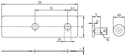 V-SK4P-M12/M8-S-G-2M-BK-2-X-A-4 Part Image. Manufactured by Schmersal.