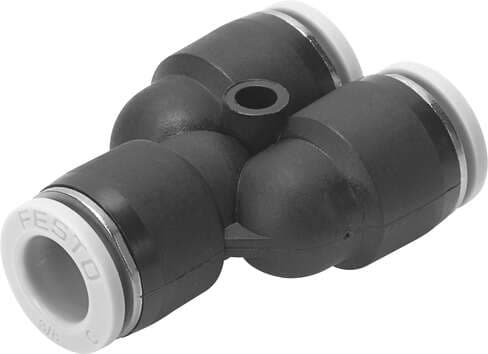Festo 564775 push-in Y-connector QBY-5/16T-U Size: Standard, Nominal size: 0,268 ", Assembly position: Any, Design structure: Push/pull principle, Operating pressure complete temperature range: -13,8 - 145 Psi Festo 564775 push-in Y-connector QBY-5/16T-U Size: Standard, Nominal size: 0,268 ", Assembly position: Any, Design structure: Push/pull principle, Operating pressure complete temperature range: -13,8 - 145 Psi