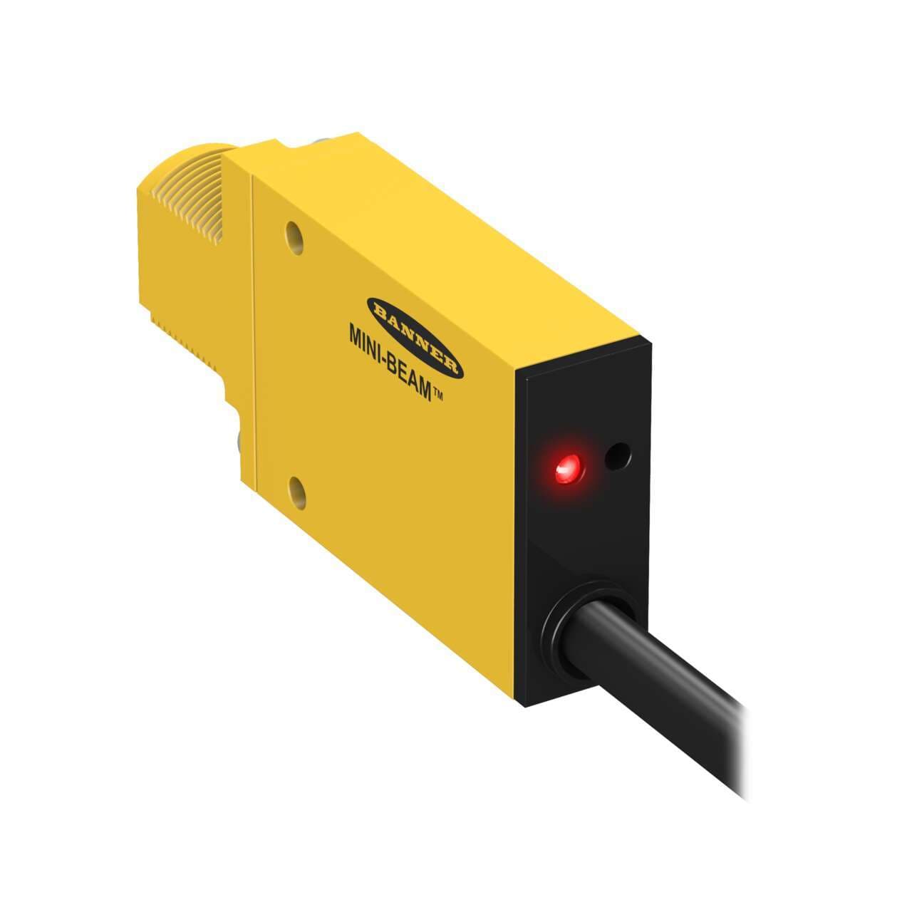 Banner SMA31ELQDP MINI-BEAM: Emitter; Range: 30 m; Input: 24-240 V ac; Output: Not Applicable; 150 mm (6 in) M12 Pigtail QD Banner SMA31ELQDP MINI-BEAM: Emitter; Range: 30 m; Input: 24-240 V ac; Output: Not Applicable; 150 mm (6 in) M12 Pigtail QD