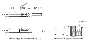 Turck BIM-UNT-AP6X-0.3-RS4T BIM-UNT-AP6X-0.3-RS4T Turck - BIM-UNT-AP6X-0.3-RS4T Magnetic Field Sensor, For Pneumatic Cylinders Turck BIM-UNT-AP6X-0.3-RS4T BIM-UNT-AP6X-0.3-RS4T Turck - BIM-UNT-AP6X-0.3-RS4T Magnetic Field Sensor, For Pneumatic Cylinders