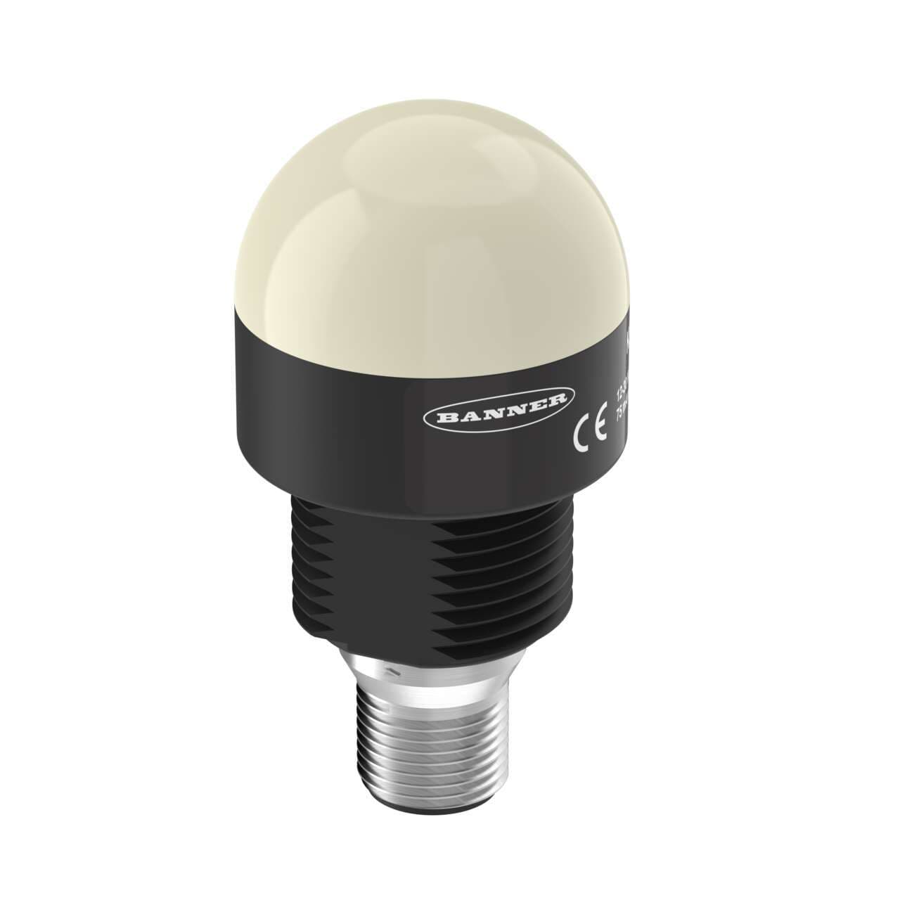 Banner K30PLKQ K30 Pro with IO-Link Series: RGB Indicator; Voltage: 18-30 V dc; Housing: Polycarbonate; IP67 IP69K; Input: Bimodal; Colors: Multicolor; 4-pin M12 Integral QD Banner K30PLKQ K30 Pro with IO-Link Series: RGB Indicator; Voltage: 18-30 V dc; Housing: Polycarbonate; IP67 IP69K; Input: Bimodal; Colors: Multicolor; 4-pin M12 Integral QD