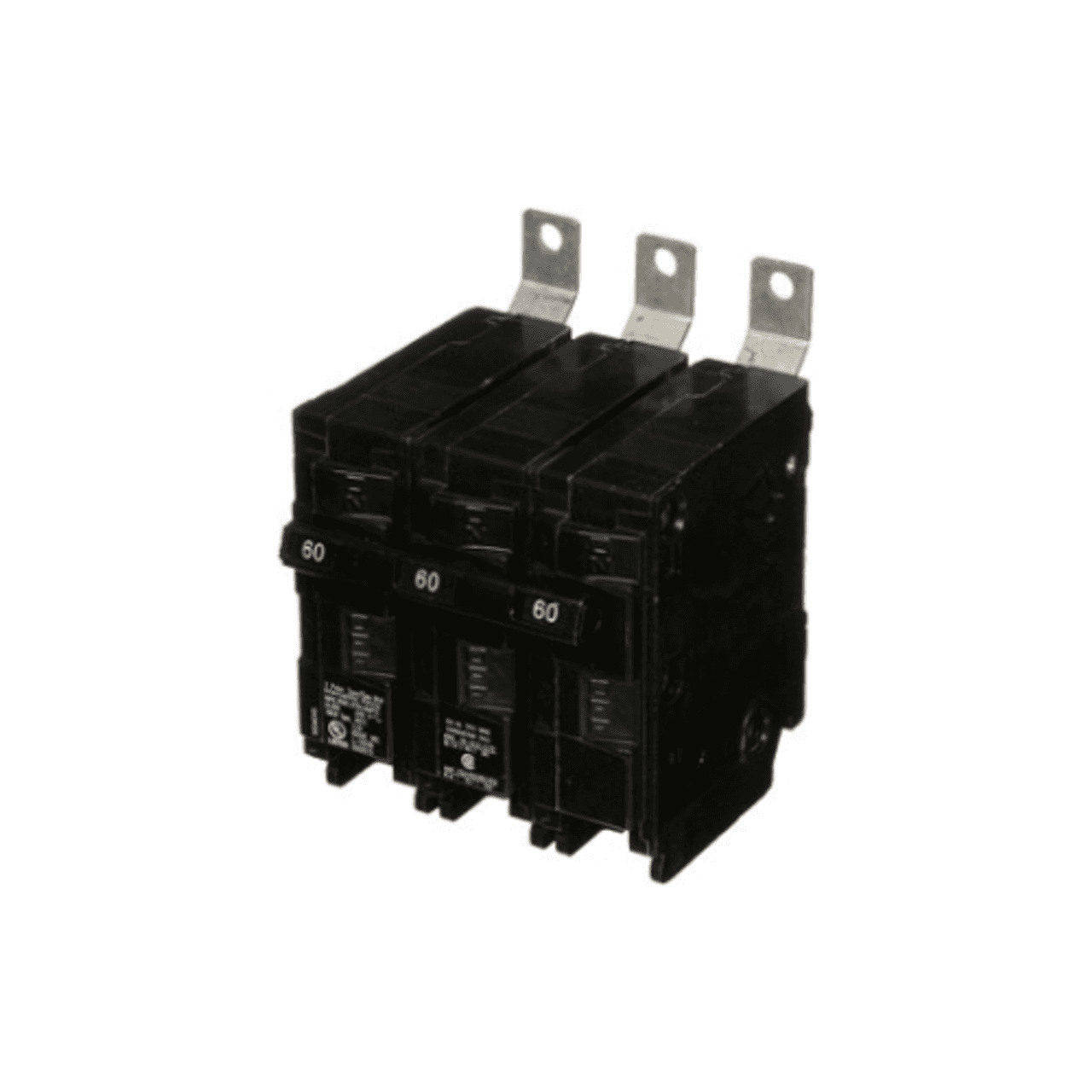 Siemens B360H 240 VAC, 60 A, 22 kA, 3-Pole, Bolt-On Mount, Molded Case, Common Trip, Branch Siemens B360H 240 VAC, 60 A, 22 kA, 3-Pole, Bolt-On Mount, Molded Case, Common Trip, Branch