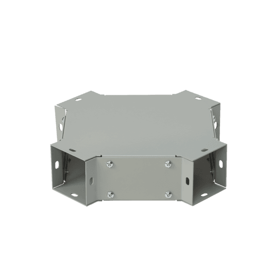 Hoffman F88X Cross Fitting, fits 8.00x8.00, Gray, Steel Hoffman F88X Cross Fitting, fits 8.00x8.00, Gray, Steel