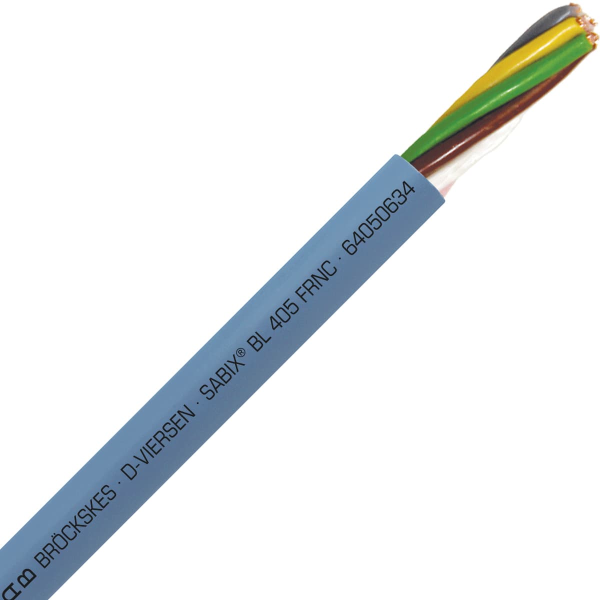 SAB 64050634 SABIX BL 405 FRNC - 22 AWG/6c, halogen-free flame retardant flexible data cable, DNV-GL, CE, RoHS SAB 64050634 SABIX BL 405 FRNC - 22 AWG/6c, halogen-free flame retardant flexible data cable, DNV-GL, CE, RoHS