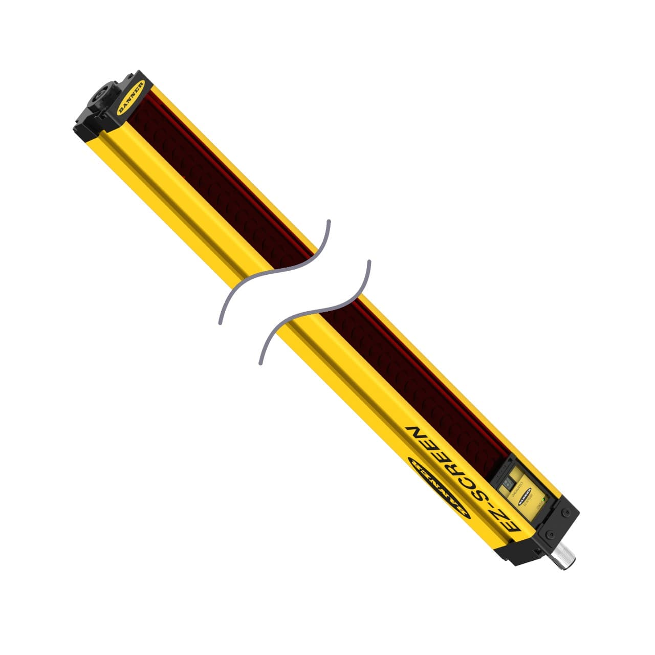 Banner SLSE30-1800Q5 SLSE30-1800Q5 EZ-SCREEN EMITTER; With TEST Function, Range: 0.1 to 18 m (4 INCH to 60FT); Height: 1800 mm (70.9 INCH), Response Time: (Tr) 32 ms; Number Of Beams: 120, Quick-Disconnect COnnector Banner SLSE30-1800Q5 SLSE30-1800Q5 EZ-SCREEN EMITTER; With TEST Function, Range: 0.1 to 18 m (4 INCH to 60FT); Height: 1800 mm (70.9 INCH), Response Time: (Tr) 32 ms; Number Of Beams: 120, Quick-Disconnect COnnector