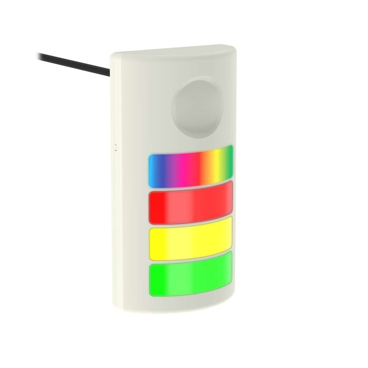 Banner TLF100P4CQP TLF100 Pro with Pro Editor; 4 Segment; Gray Housing; 12-30 V dc; Environ. Rating: IP65; IP69K; Colors: Multicolor; 150 mm (6 in) 5-pin M12 PVC Pigtail QD Banner TLF100P4CQP TLF100 Pro with Pro Editor; 4 Segment; Gray Housing; 12-30 V dc; Environ. Rating: IP65; IP69K; Colors: Multicolor; 150 mm (6 in) 5-pin M12 PVC Pigtail QD