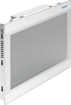 Festo 574412 Operator unit CDPX-X-A-S-10 10" operator unit, touchscreen. Depth: 56 mm, Height: 232 mm, Length: 287 mm, Max. front panel thickness: 4 mm, Real-time clock: Yes Festo 574412 Operator unit CDPX-X-A-S-10 10" operator unit, touchscreen. Depth: 56 mm, Height: 232 mm, Length: 287 mm, Max. front panel thickness: 4 mm, Real-time clock: Yes