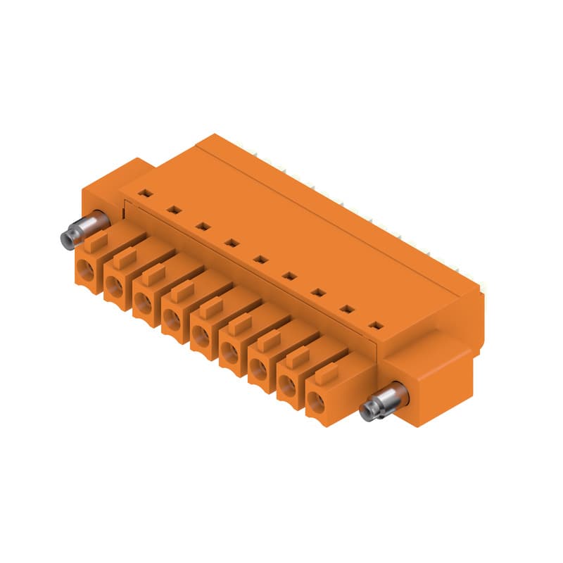 Weidmuller 1970570000 PCB plug-in connector, female plug, 3.81 mm, Number of poles: 9, 180°, PUSH IN with actuator, Tension-clamp connection, Clamping range, max. : 1.5 mm², Box Weidmuller 1970570000 PCB plug-in connector, female plug, 3.81 mm, Number of poles: 9, 180°, PUSH IN with actuator, Tension-clamp connection, Clamping range, max. : 1.5 mm², Box